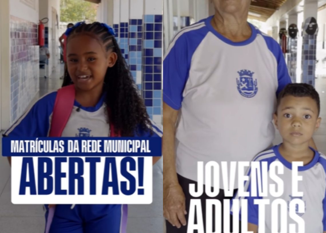 Paulo Afonso abre matrículas 2026: rede municipal se prepara para receber novos estudantes; Confira Cronograma