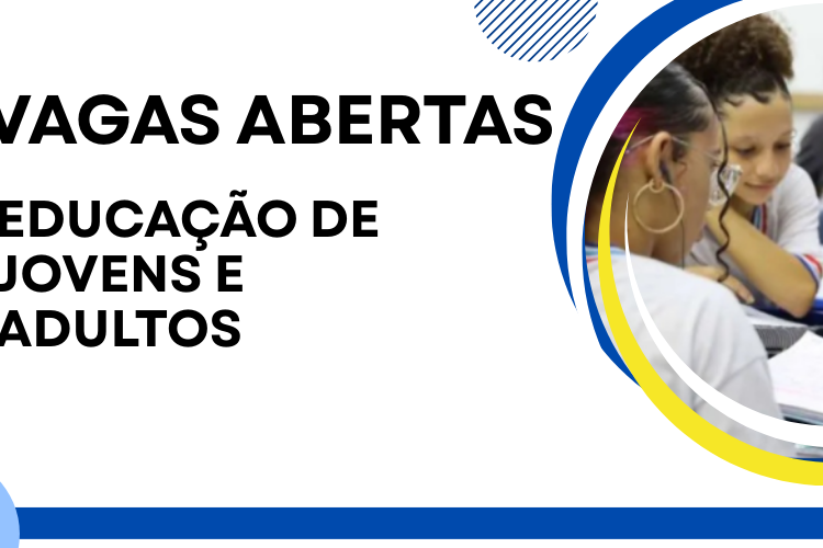 Vagas abertas para Educação de Jovens e Adultos (EJA) na rede municipal de Paulo Afonso