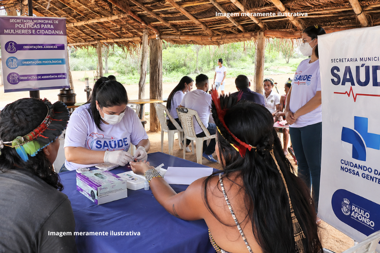 Prefeitura de Paulo Afonso realiza ação integrada com serviços essenciais em comunidades indígenas do município