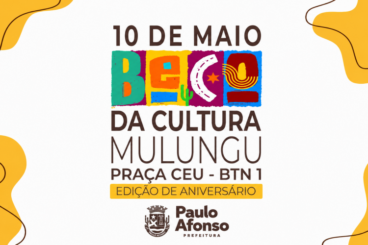 Beco da Cultura celebra os 56 anos do Bairro Tancredo Neves com programação especial neste domingo, 10 de maio