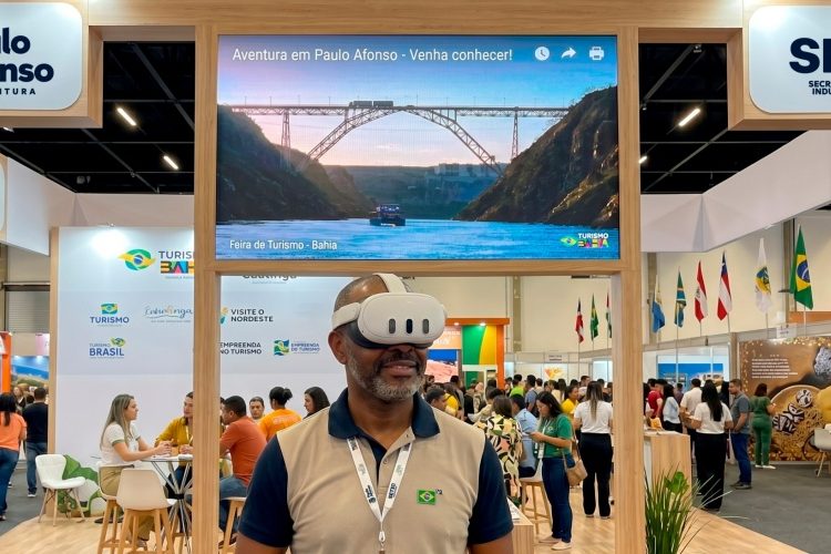 Com óculos 3D, Paulo Afonso apresenta seus atrativos ao mundo de forma imersiva