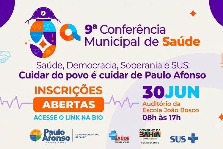 capamateriapmpa2026 78 Prefeitura de Paulo Afonso Participe da 9ª Conferência Municipal de Saúde de Paulo Afonso; inscrições já estão abertas