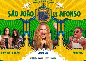 capamateriapmpa2026 81 Prefeitura de Paulo Afonso Com grandes atrações como Joelma e artistas locais Festejos Juninos de Paulo Afonso começam nesta quinta (18)