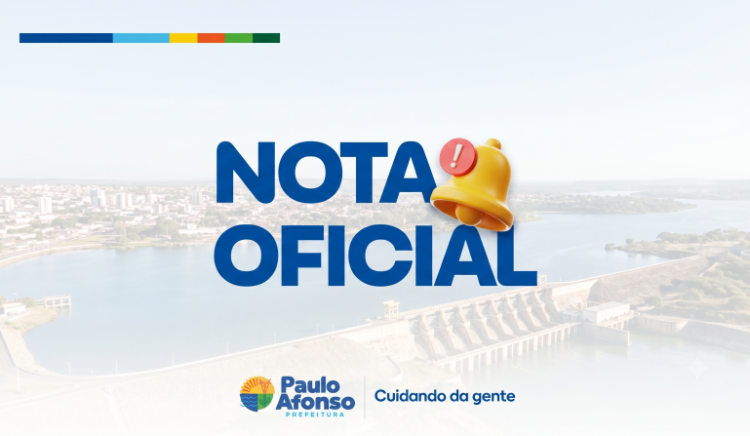NOTA OFICIAL: ESCLARECIMENTO SOBRE A RESCISÃO CONTRATUAL COM A ASFA E A SITUAÇÃO DO MATADOURO MUNICIPAL