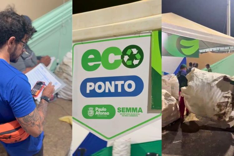 Prefeitura de Paulo Afonso Copa Vela 2026: Catadores recolhem mais de 1,2 tonelada de materiais e geram renda com apoio da Prefeitura