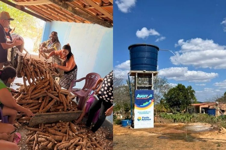 Prefeitura transforma a realidade de comunidades rurais com requalificação de Casa de Farinha e entrega de água após anos de espera